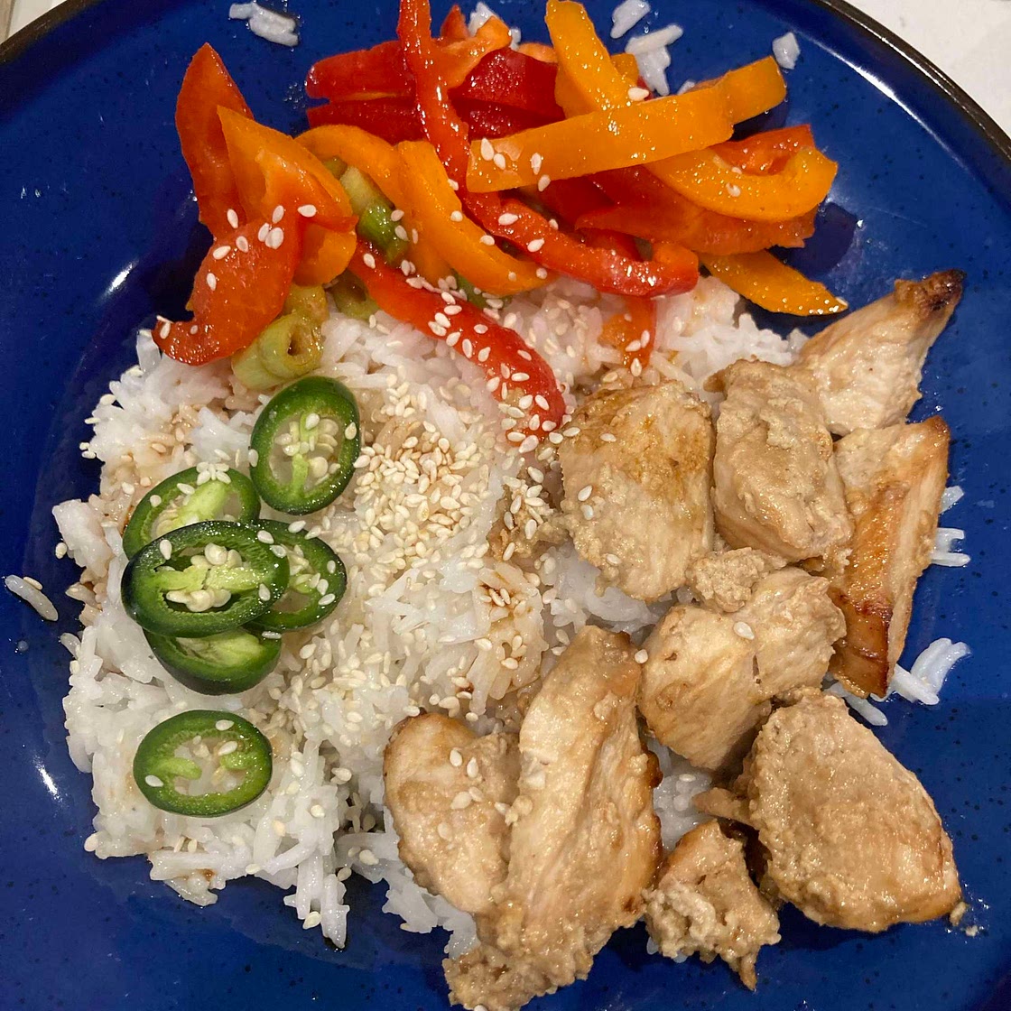 Chicken Poke Bowl