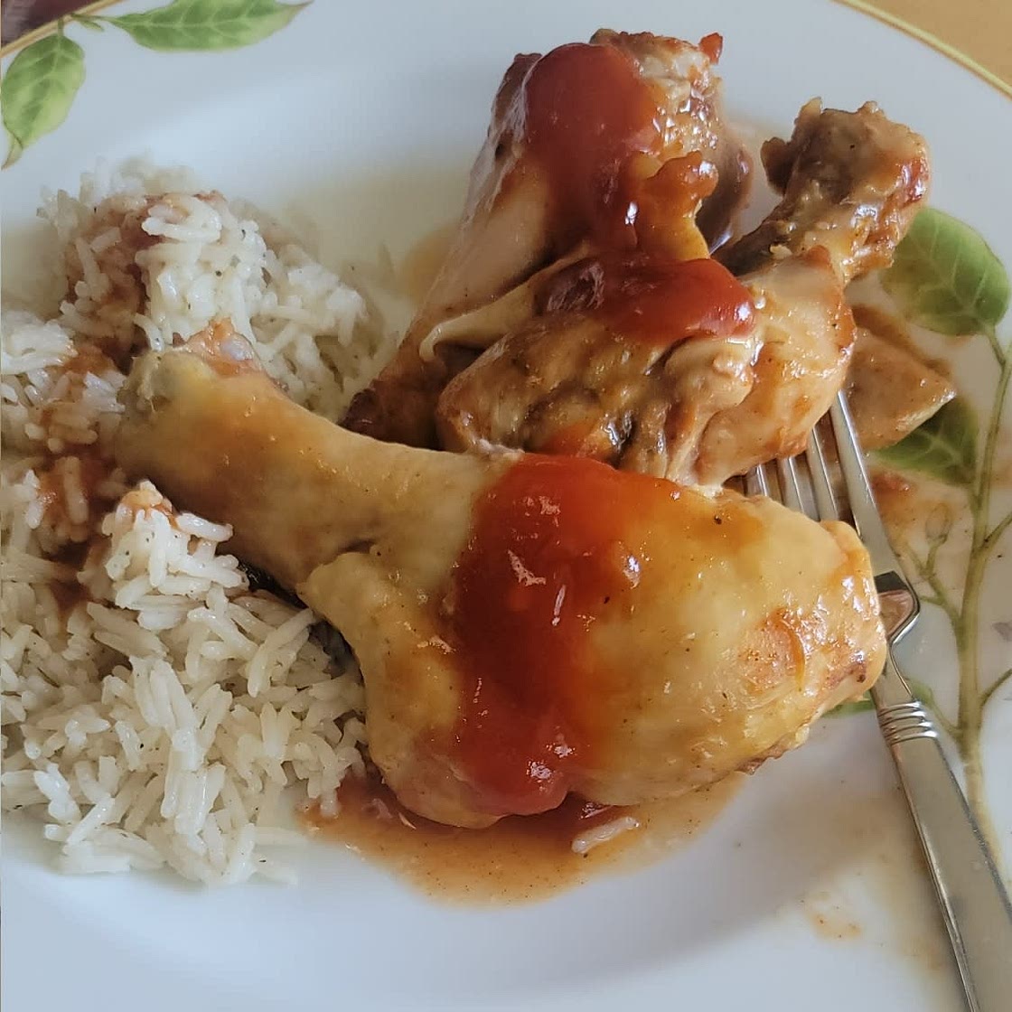 Slow-Cooker Bourbon BBQ Chicken Drumsticks