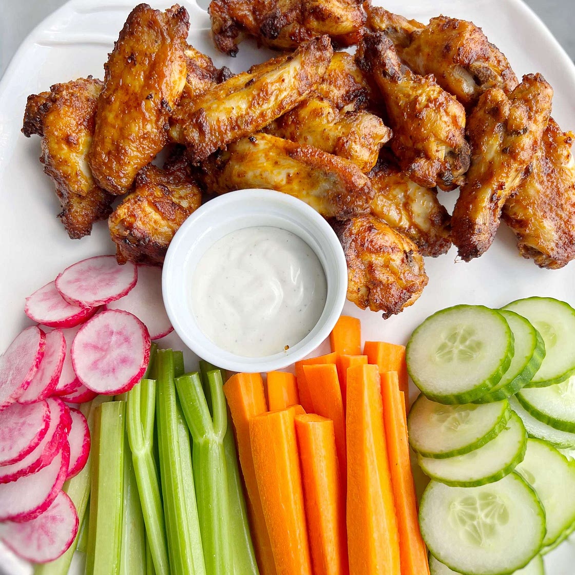 Air Fried Buffalo Wings
