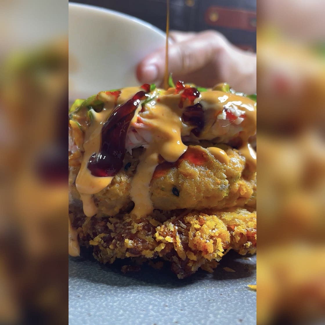 Ultimate sushi burger