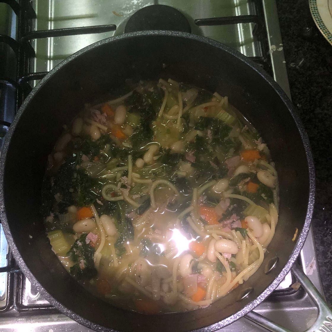 Ham and Bean Minestrone