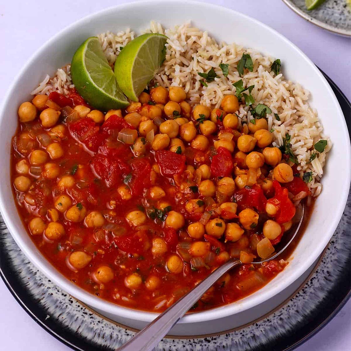 30-Minute Vegan Coconut Chickpea Curry