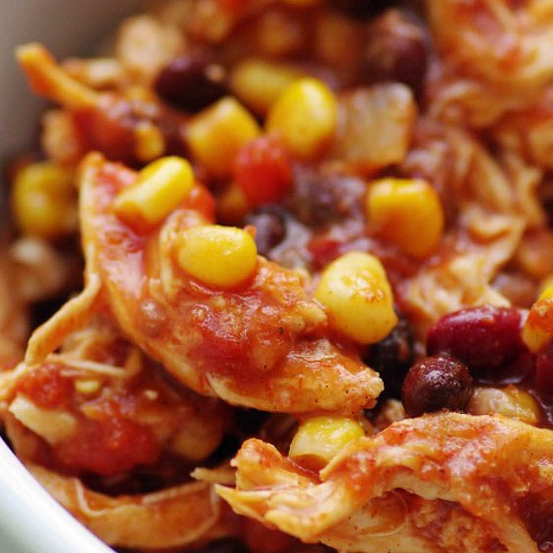 Crock Pot Chicken Taco Chili