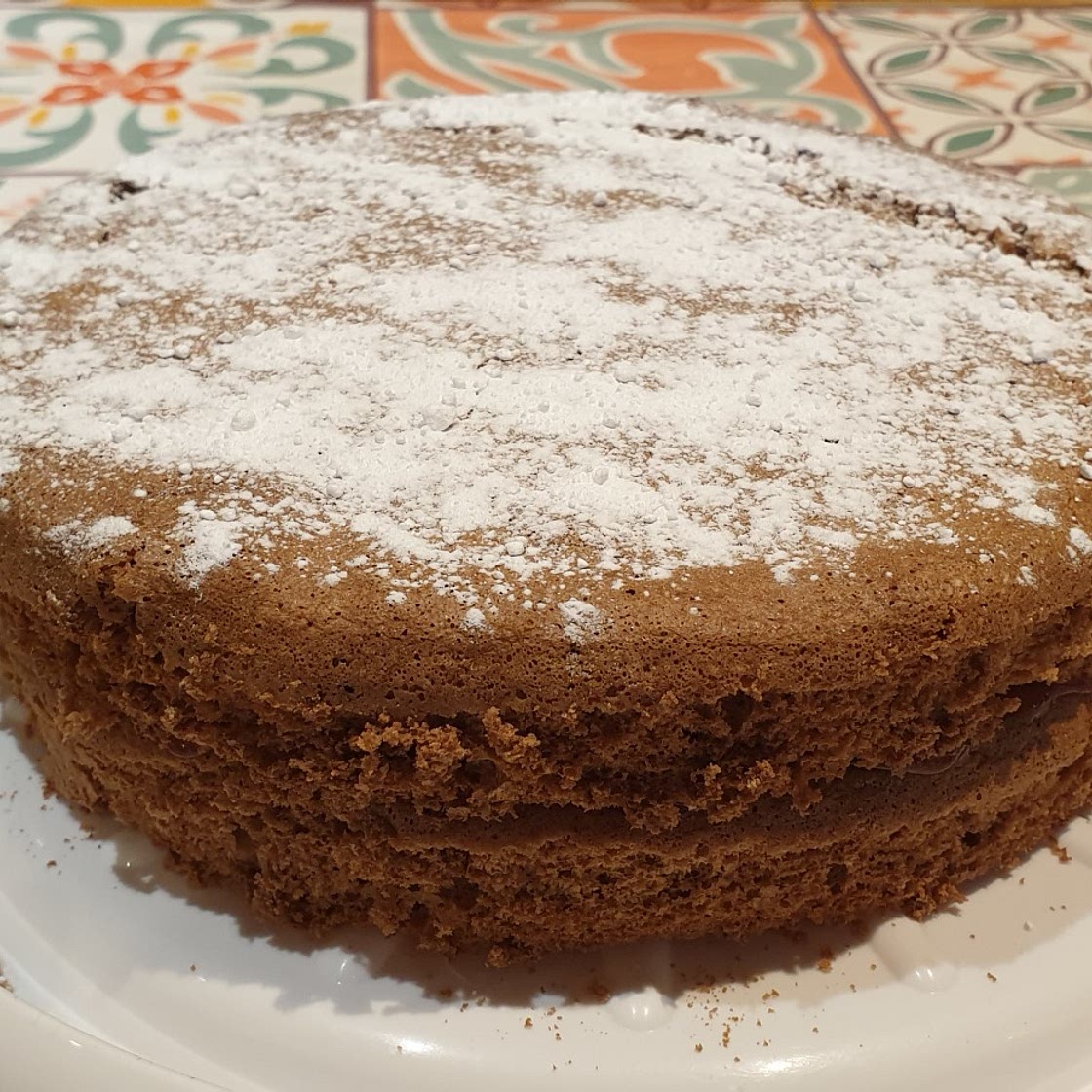 Light Chocolate Sponge Cake