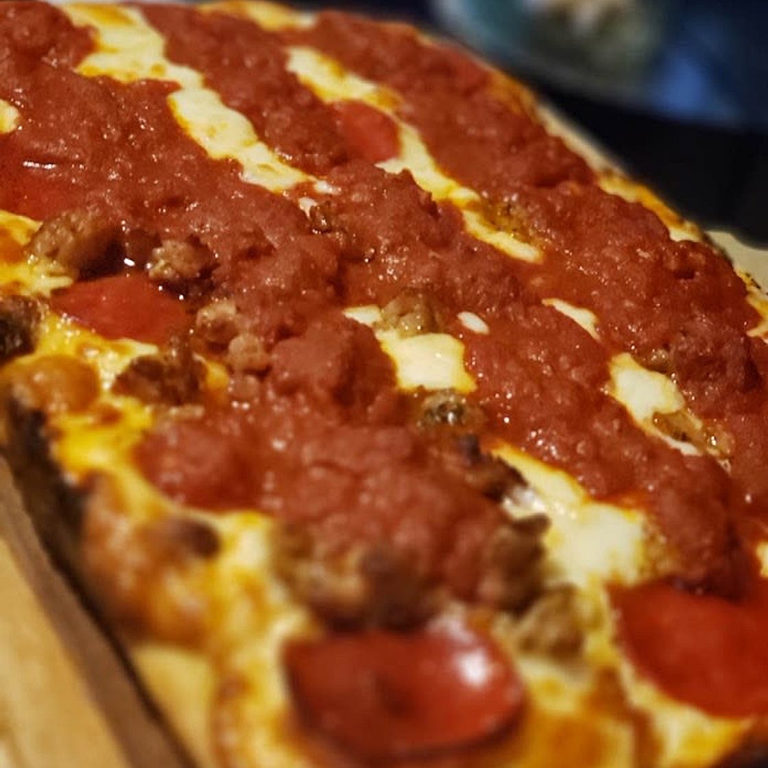 Detroit Style Pizza