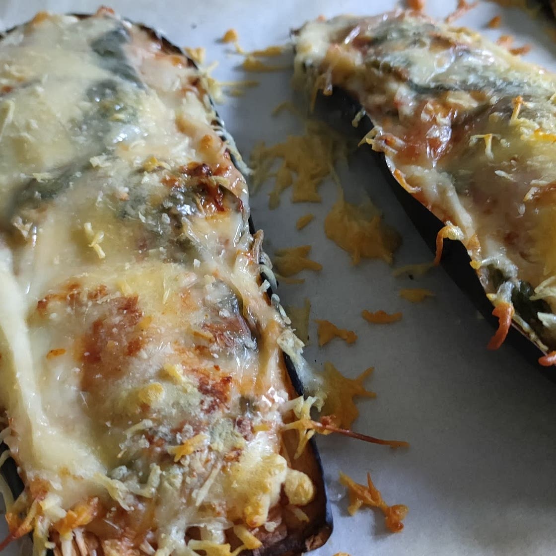 Low Carb Eggplant Pizza