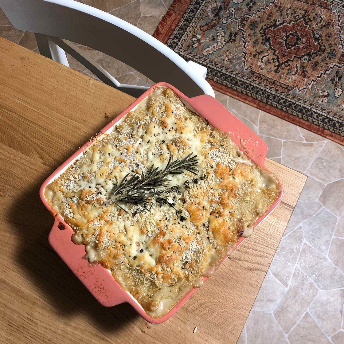 French Onion Soup Baked Ziti