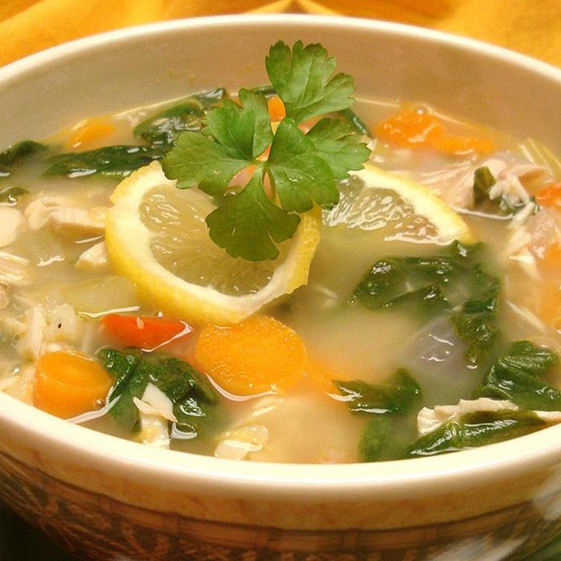 Lemon Turkey Soup (Modified)