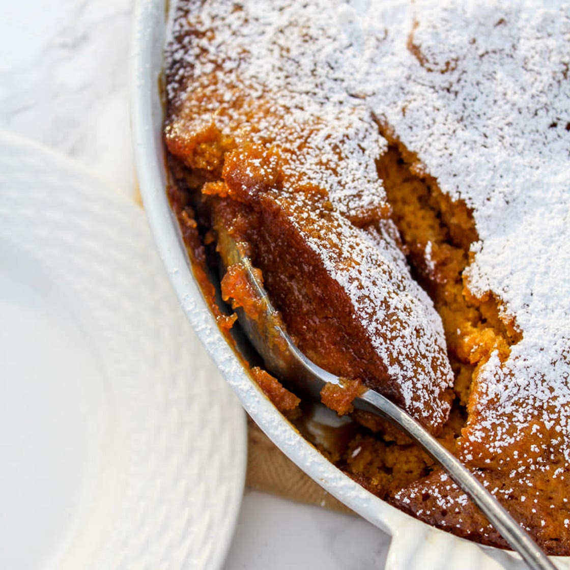 Easy Pumpkin Pudding Cake- BEST Fall Recipe