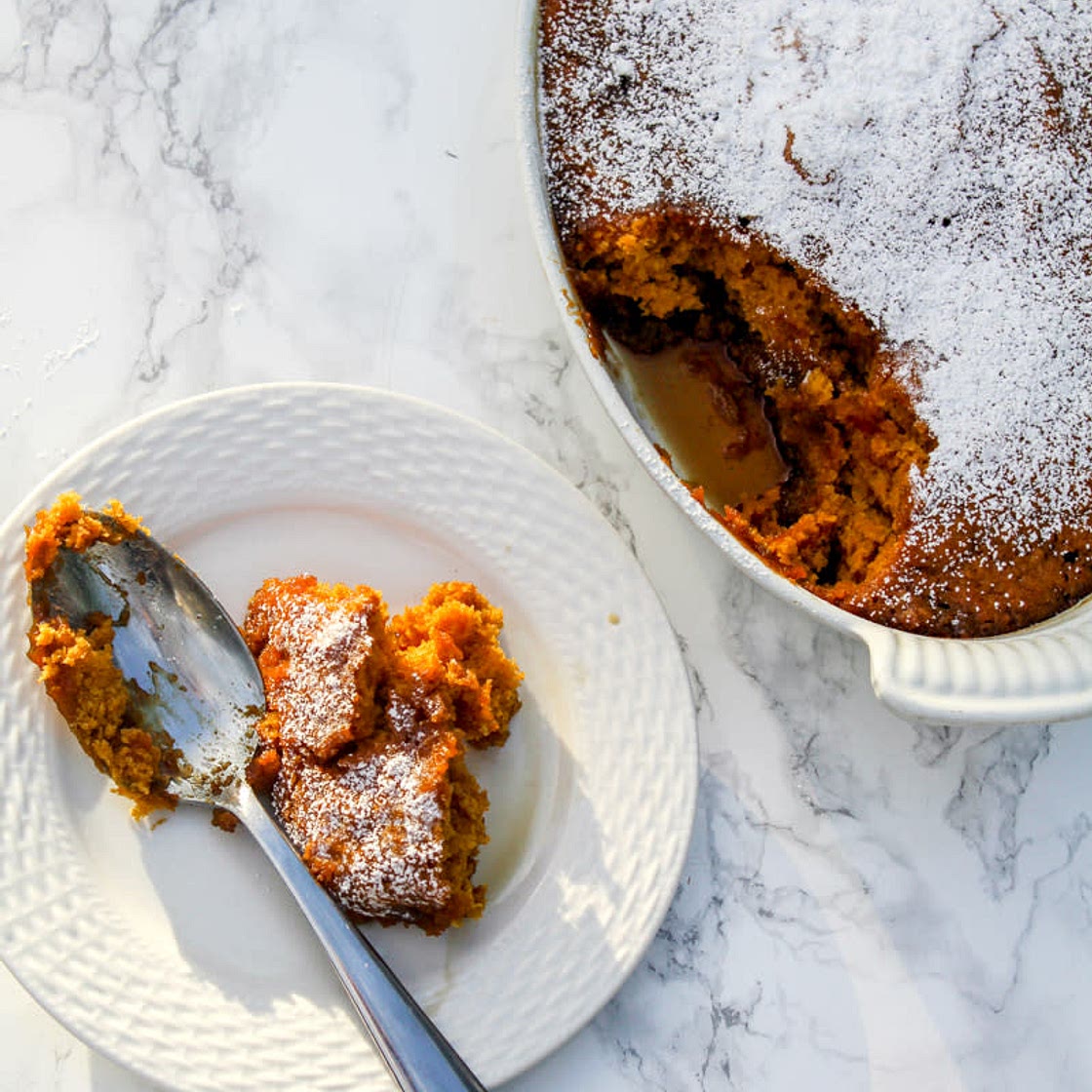 Easy Pumpkin Pudding Cake- BEST Fall Recipe