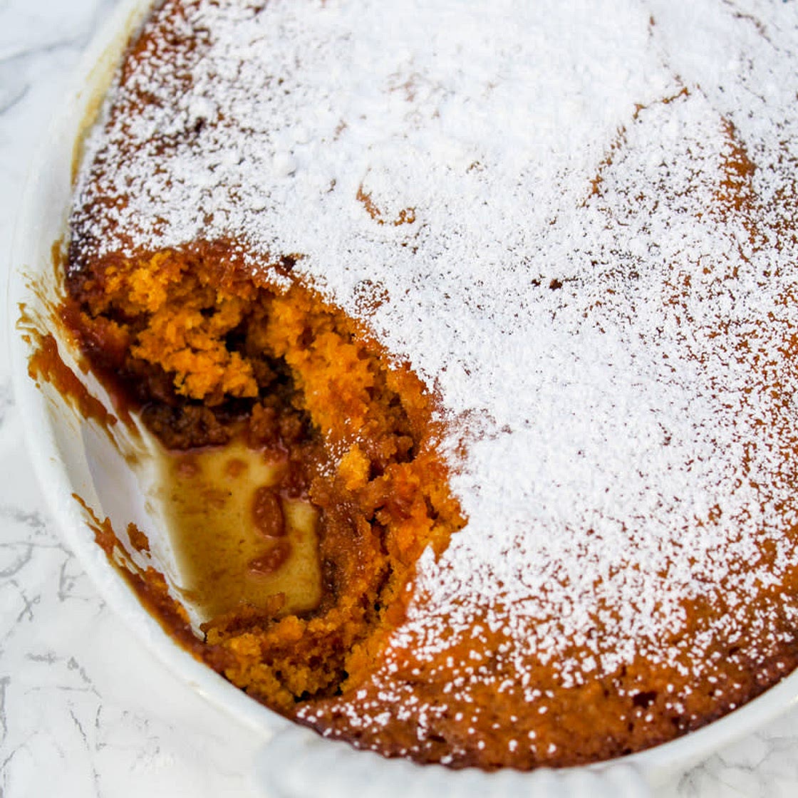 Easy Pumpkin Pudding Cake- BEST Fall Recipe