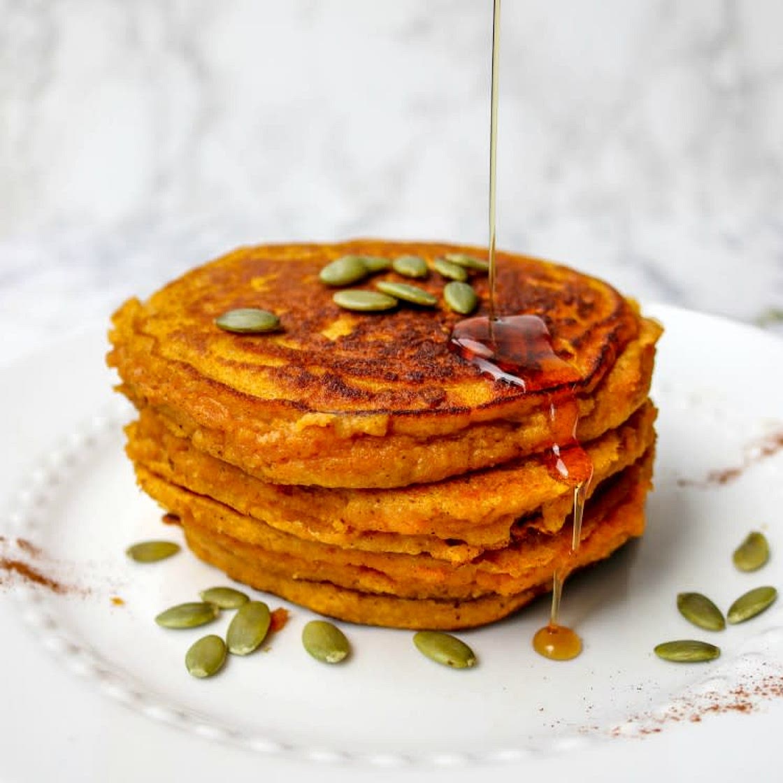 Paleo Pumpkin Pancakes- Easy Fall Pancake Recipe