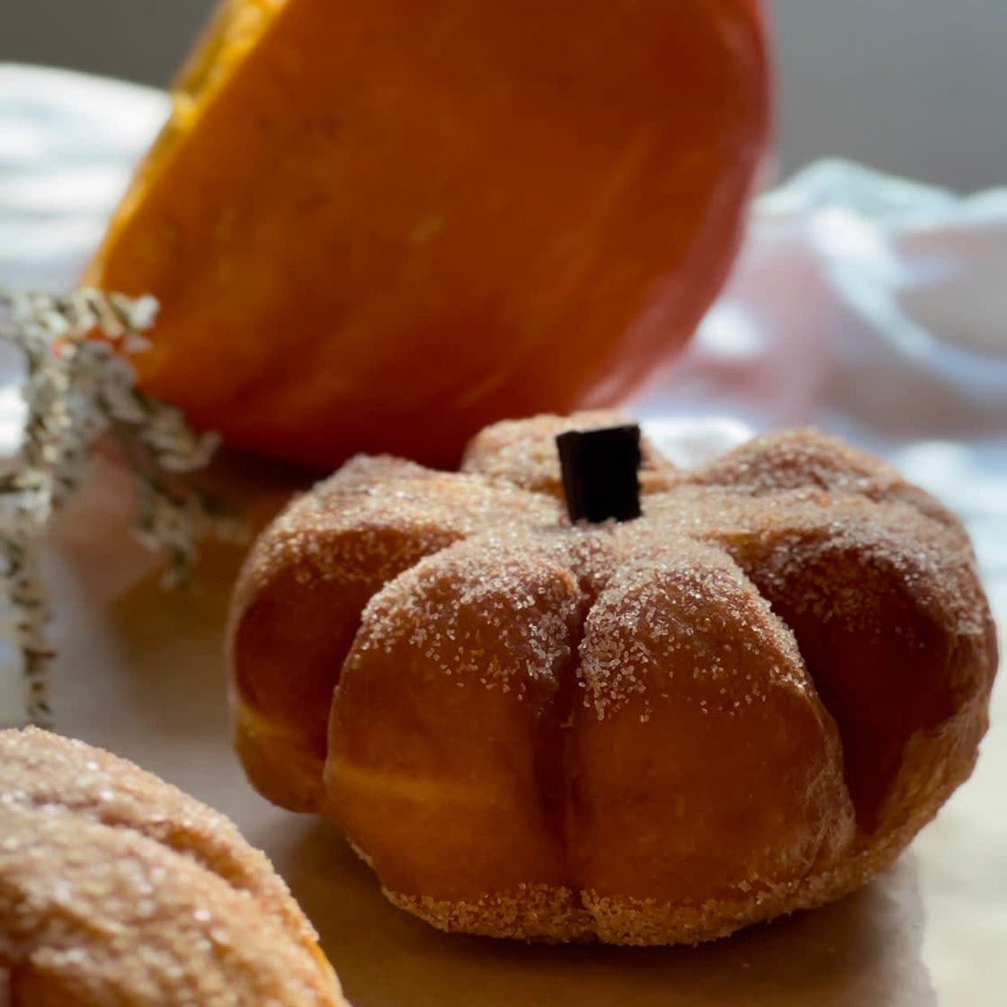 Pumpkin spice donuts🎃🍂