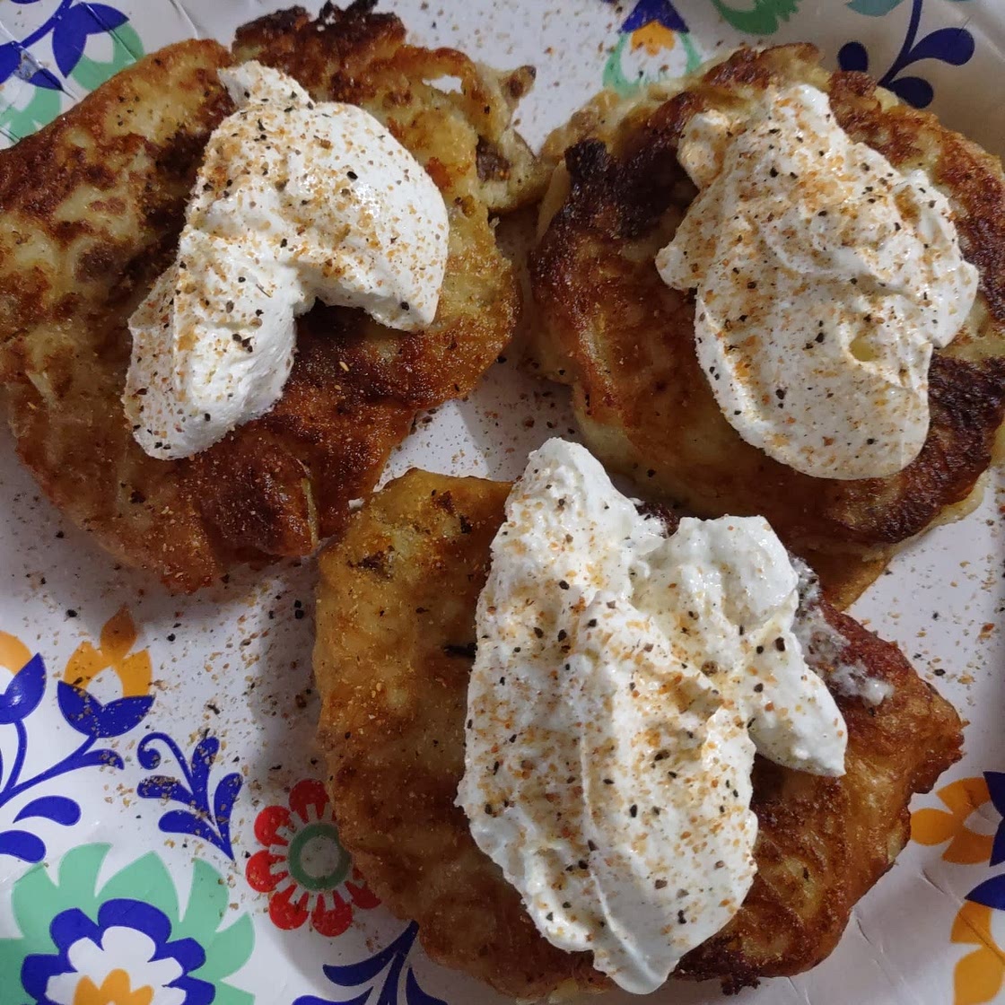 Leftover Mashed Potato Pancakes