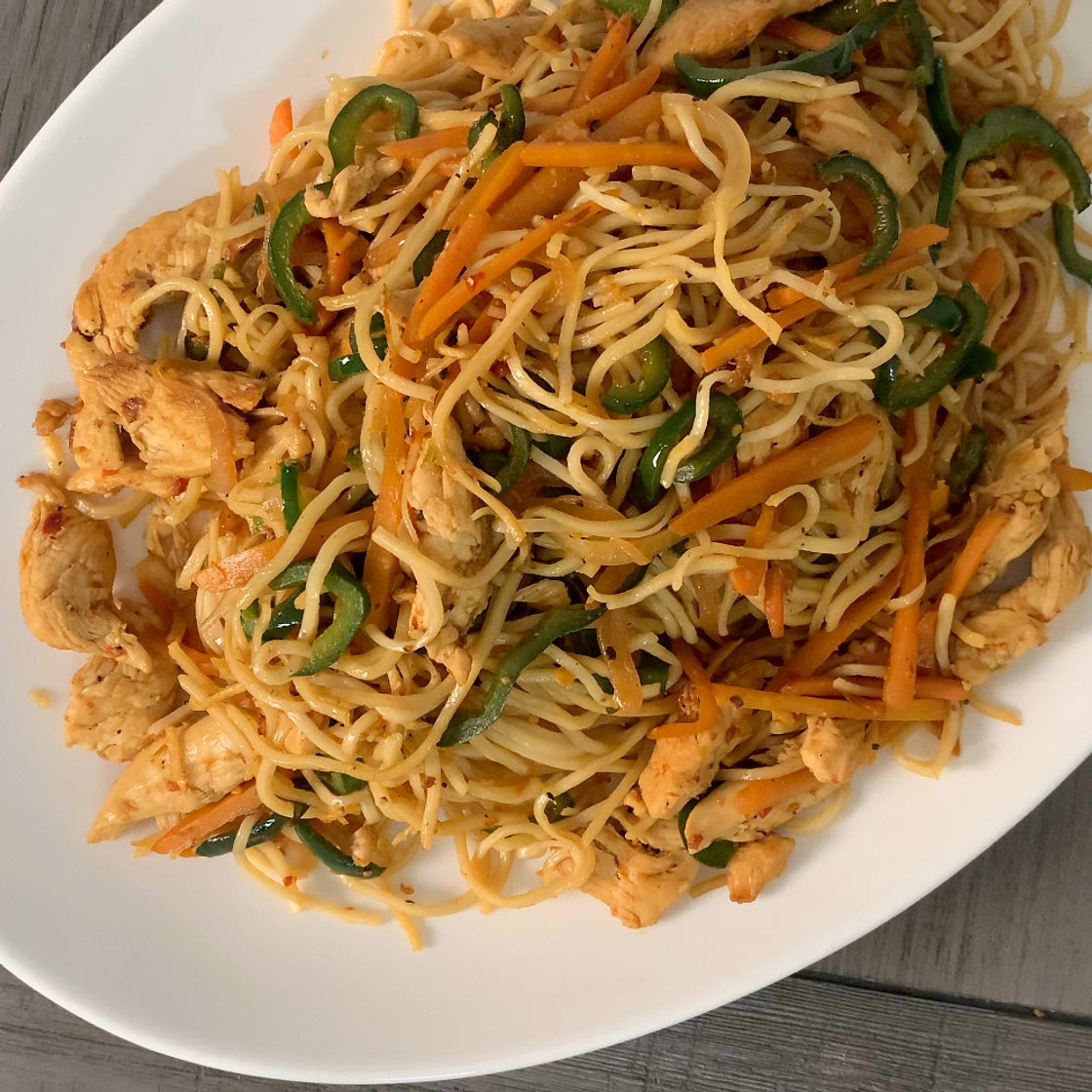 Chicken Hakka Noodles Recipe | How to Make Easy Indo-Chinese Noodles — Cooking with Anadi