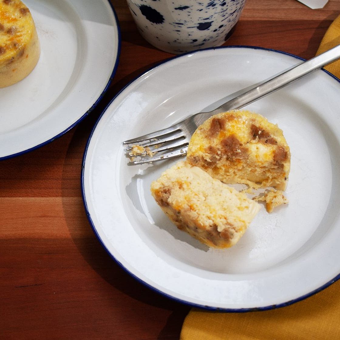 Breakfast Sausage Egg Bites