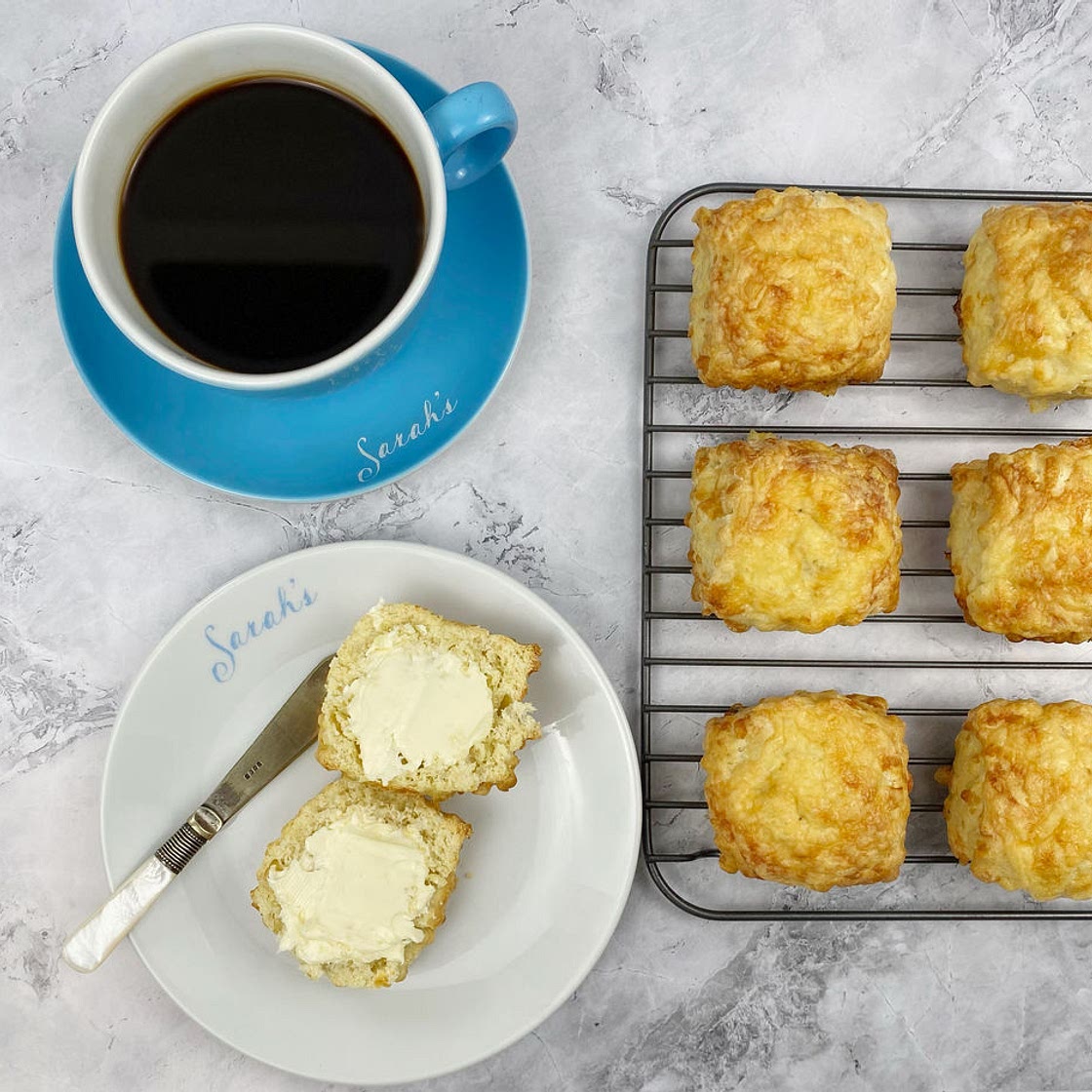 Sarah’s Cafe Cheese Scones