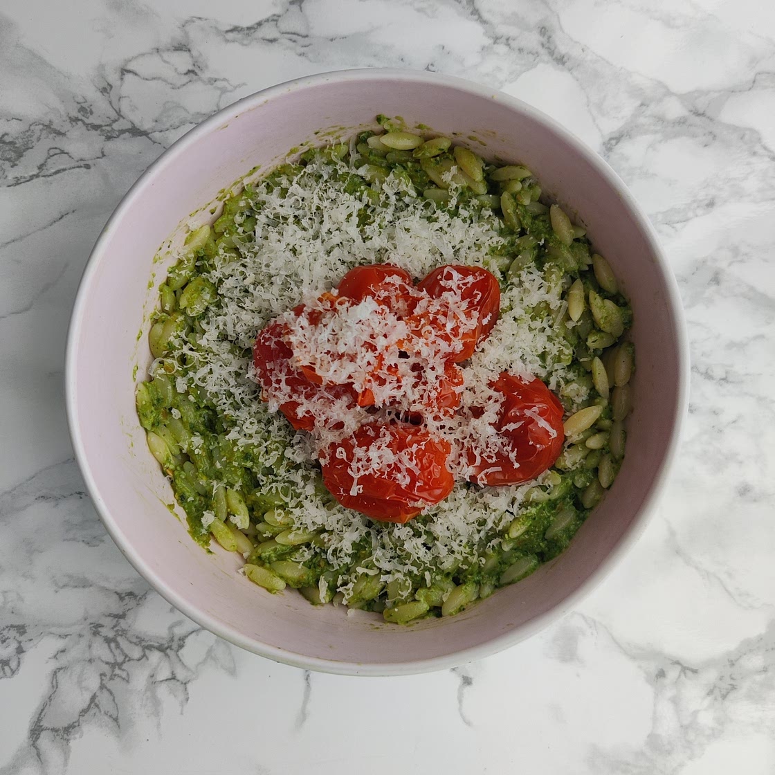 Green Pesto Orzo