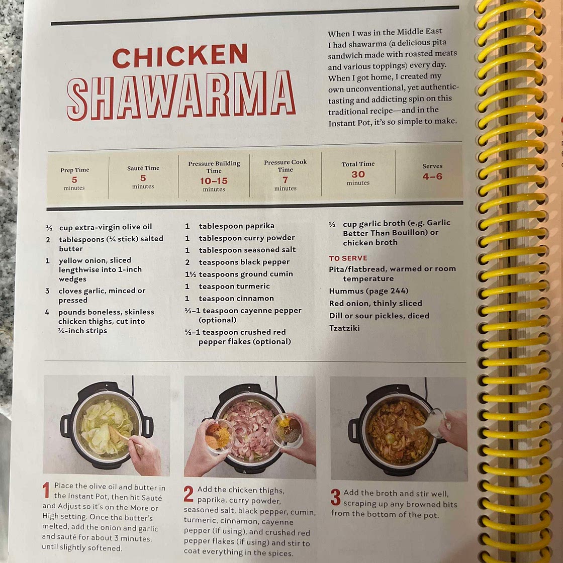 Chicken Shawarma in Instant spot 