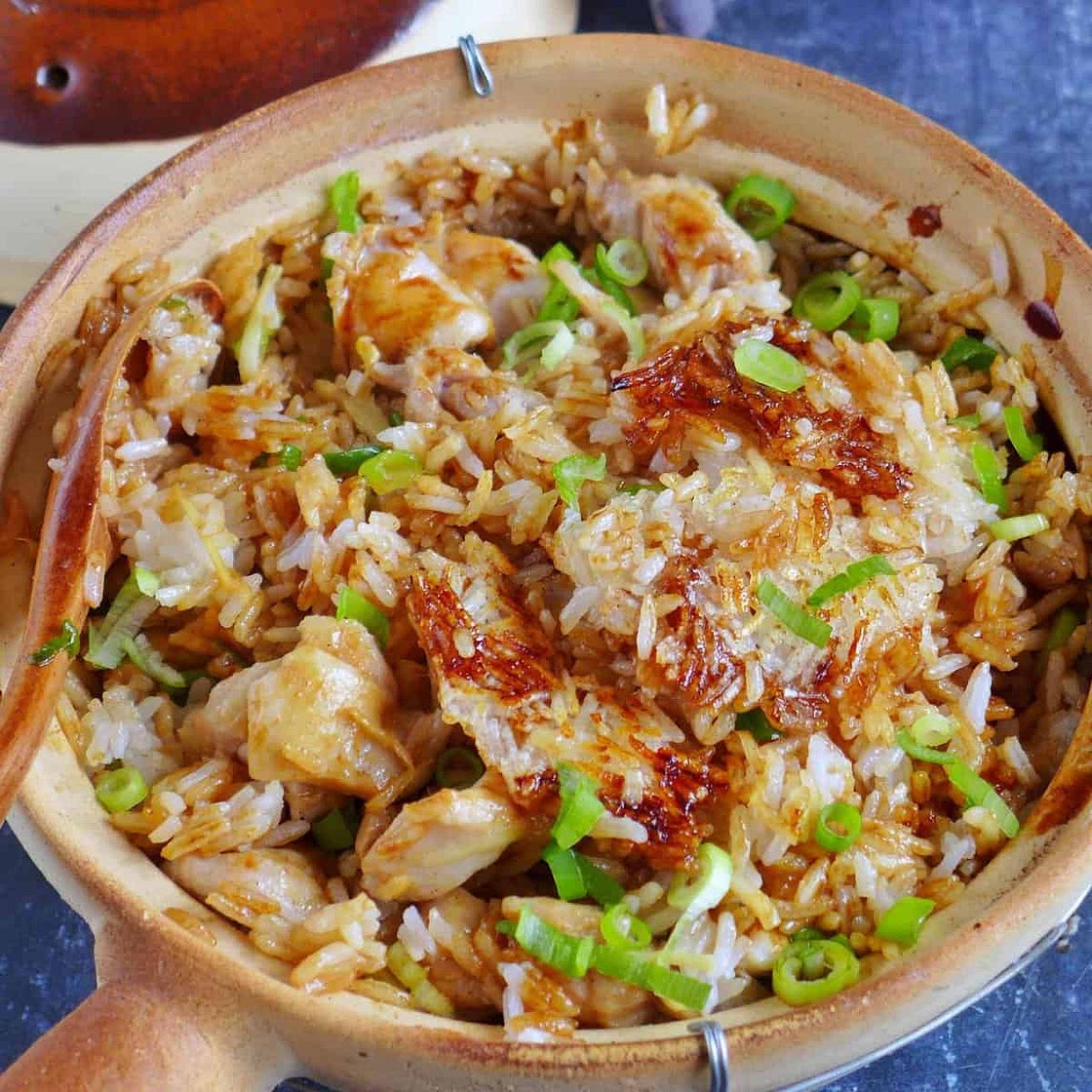 Clay Pot Rice Two Ways (煲仔饭)