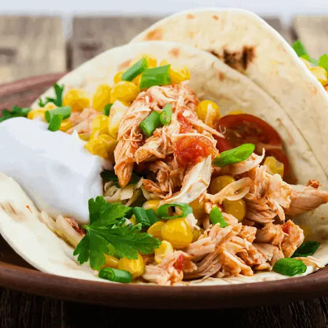 Crock Pot Chicken Ranch Tacos