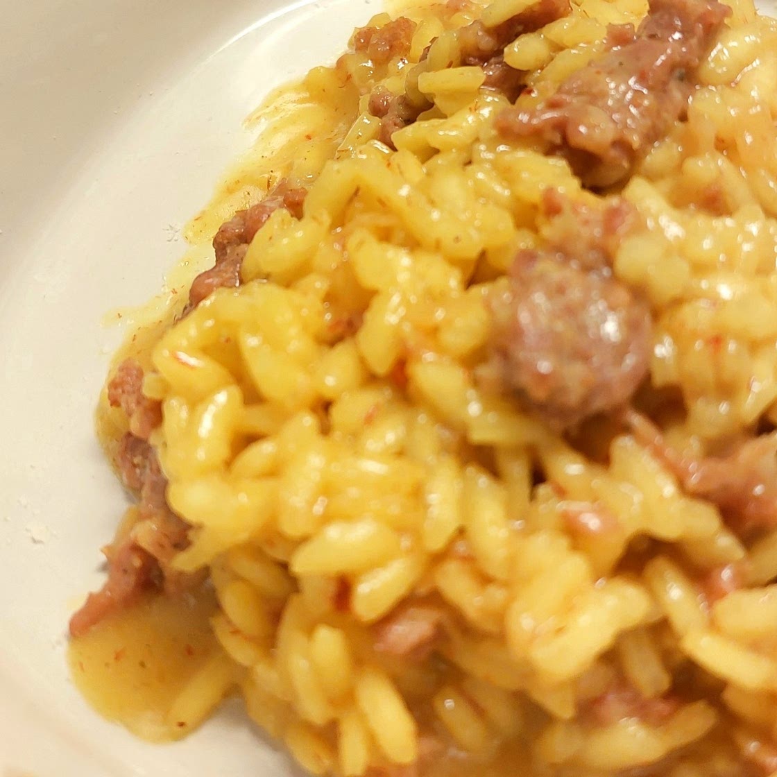 Risotto - Italian sausage and saffron