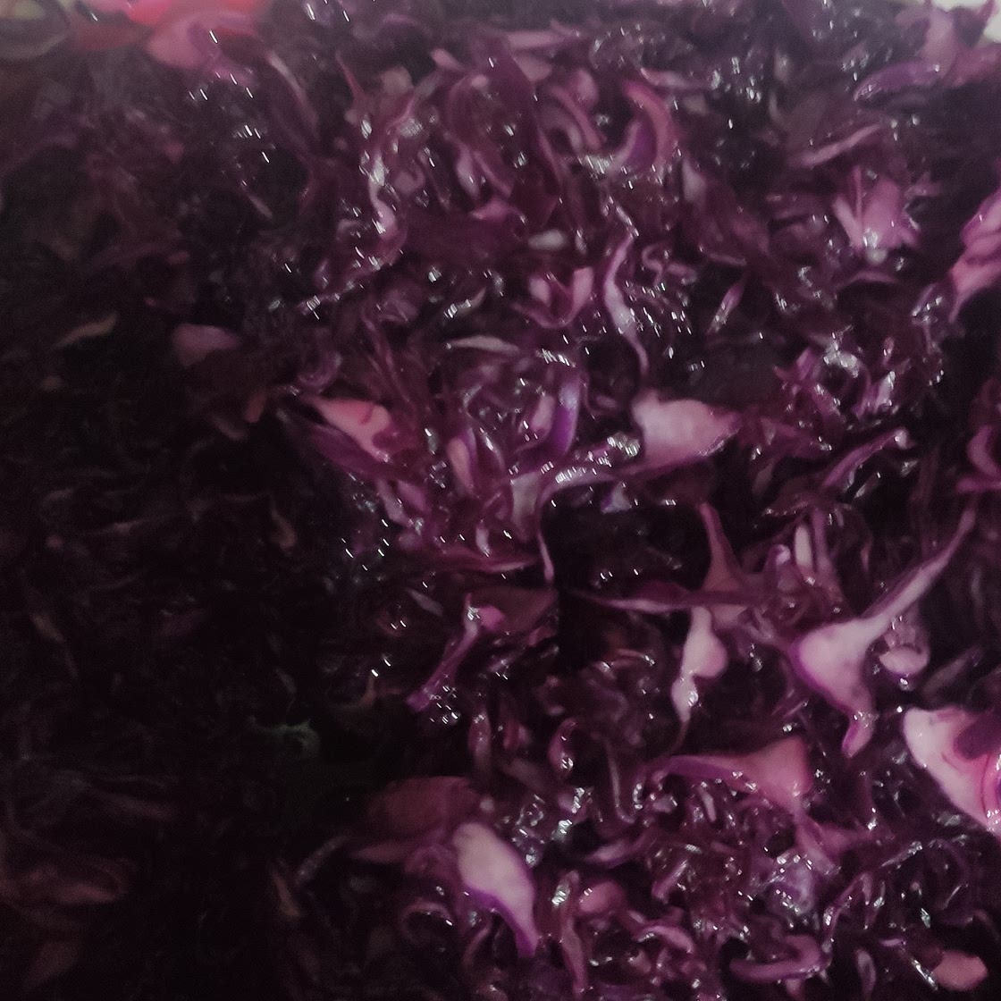 Easy vinegar cabbage