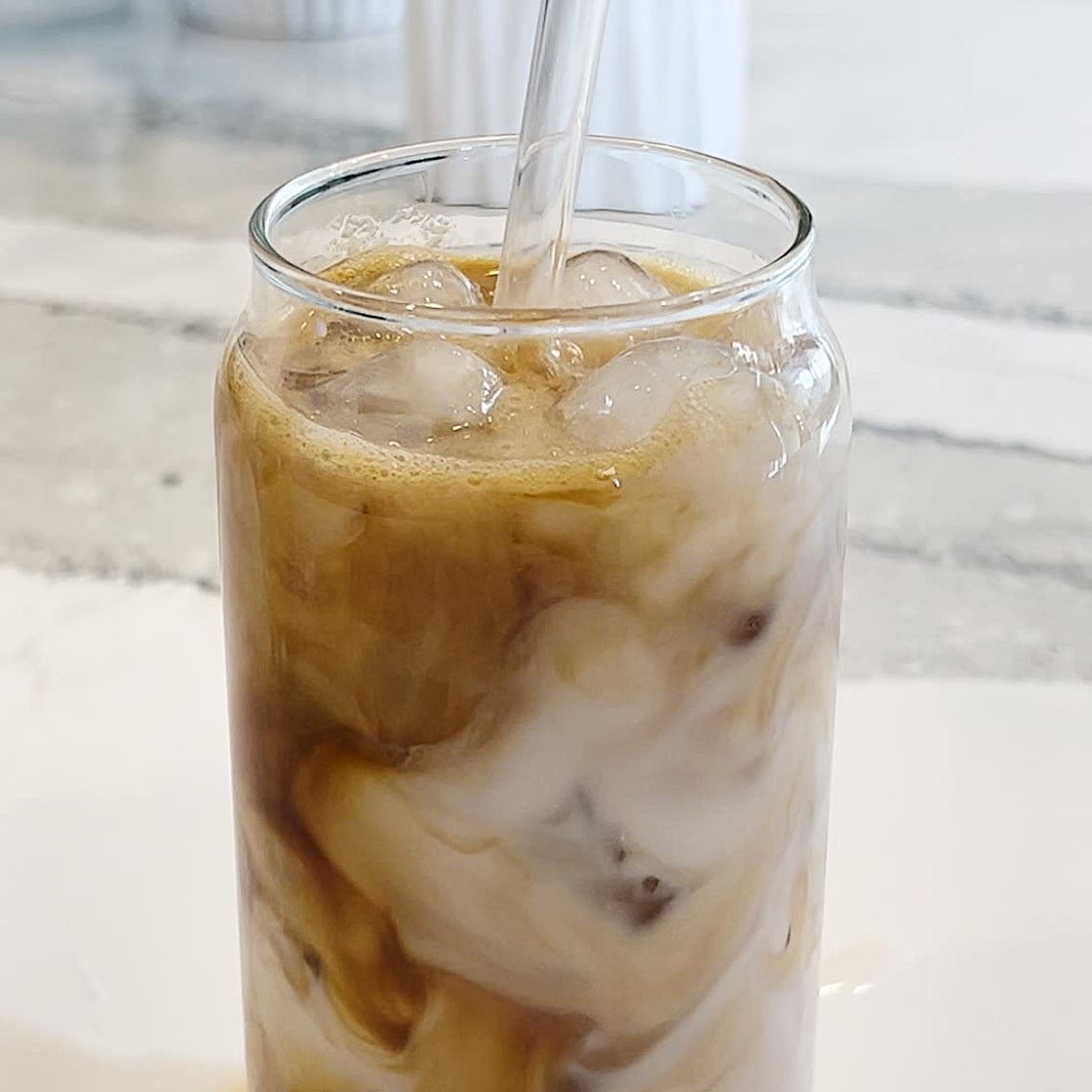 Honey Vanilla Almond Milk Latte 