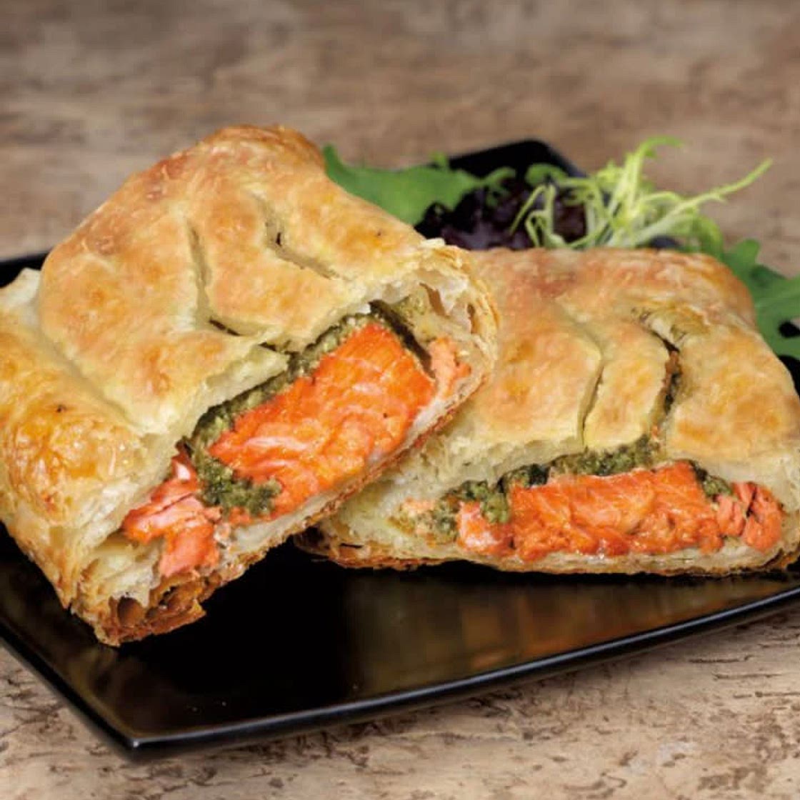Salmon Wellington 