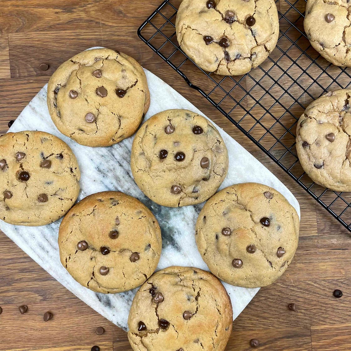 Nutella Chocolate Chip Cookies