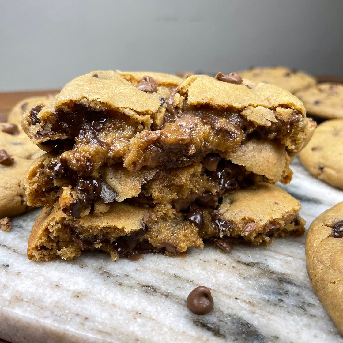 Nutella Chocolate Chip Cookies