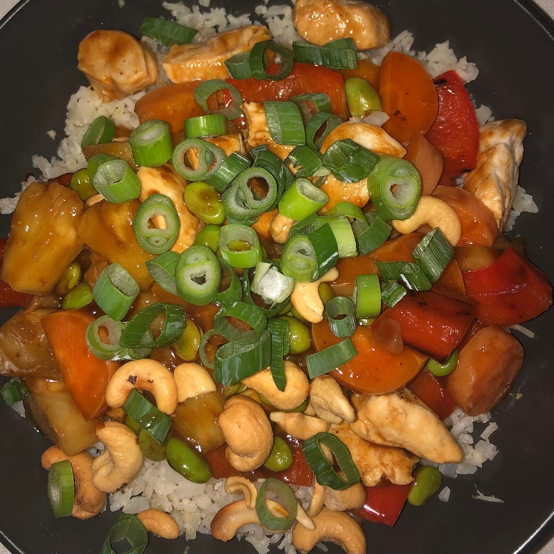 Sweet and sour chicken 