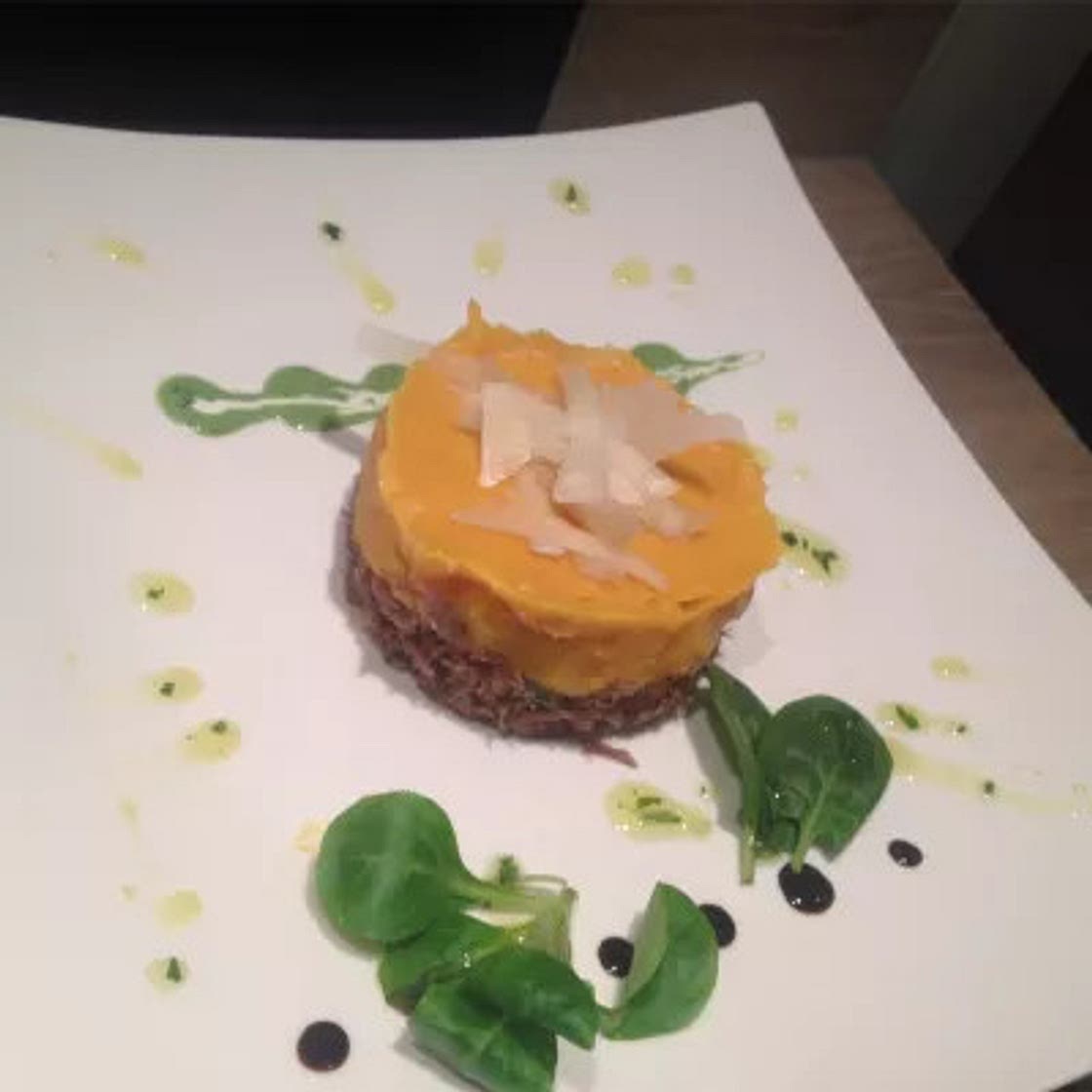 Hachis parmentier canard patate douce