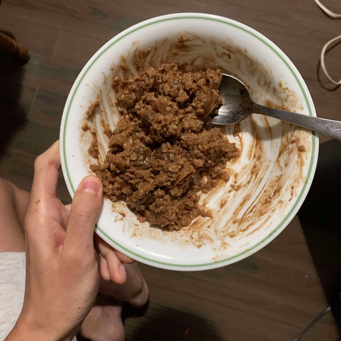 Fig and Peanut Butter Chocolate Oats| Vegan 🌱