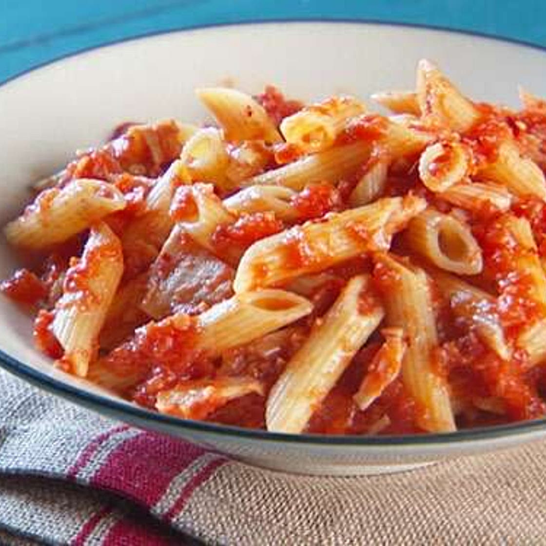 Tomato Parmesan pasta
