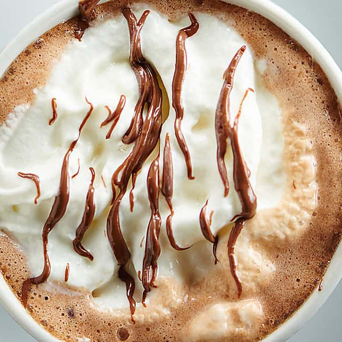 Crockpot Nutella Hot Chocolate