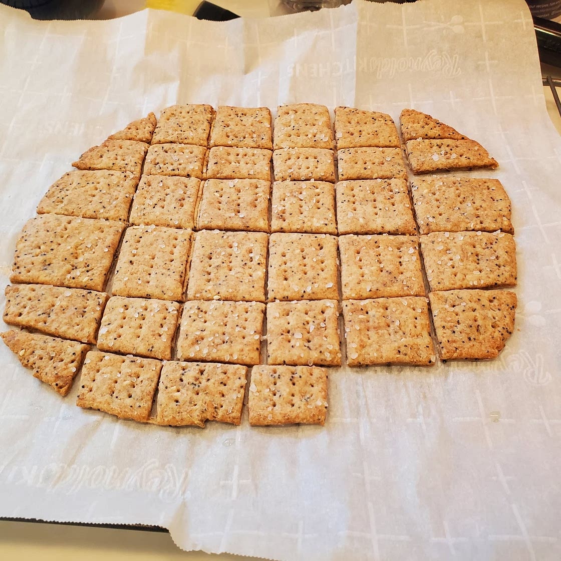 Sourdough Crackers