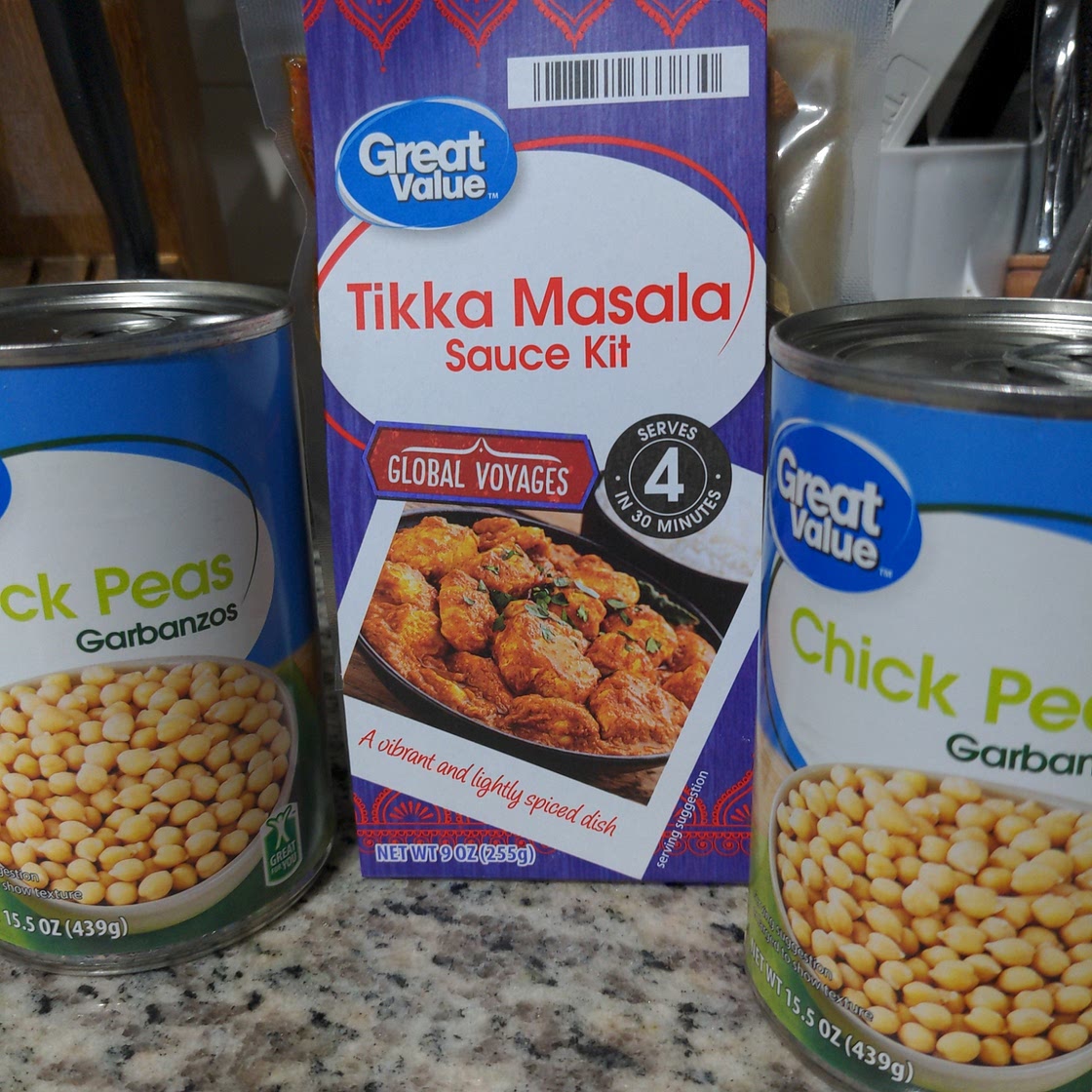 Channa Masala with sauce kit