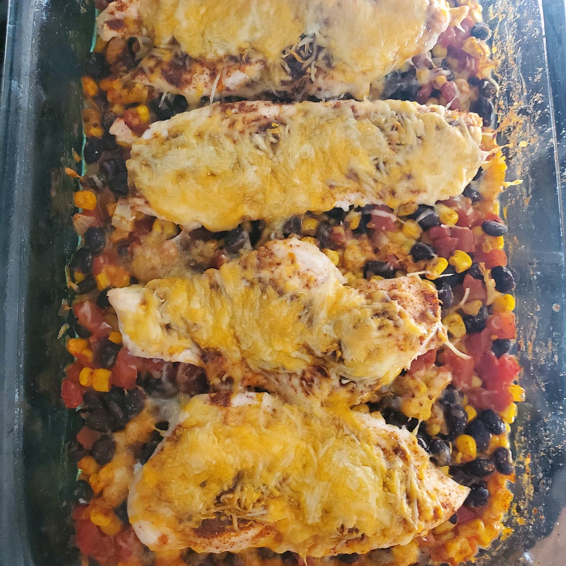Easy Santa fe chicken
