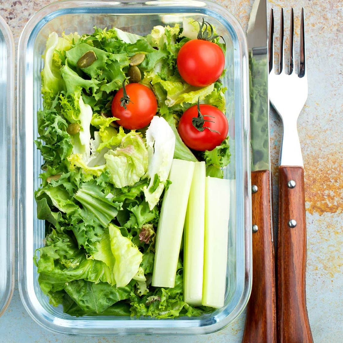 50 Meal Prep Salads: Chickpea Avocado Salad & More!
