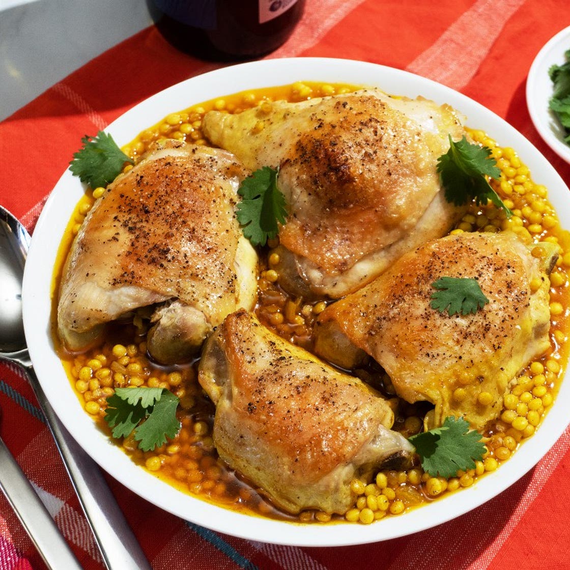 Moroccan Chicken with Couscous