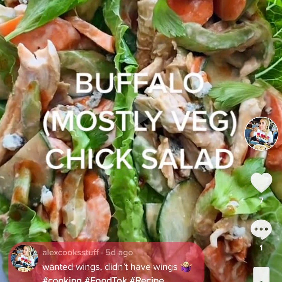 Buffalo Chicken Salad 