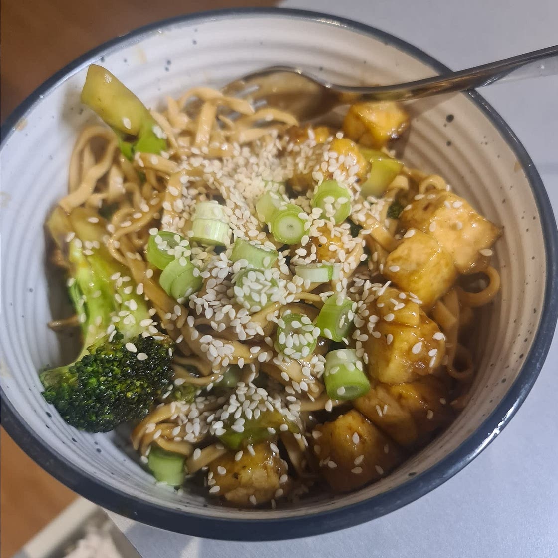 Crispy Tofu Broccoli Stir Fry