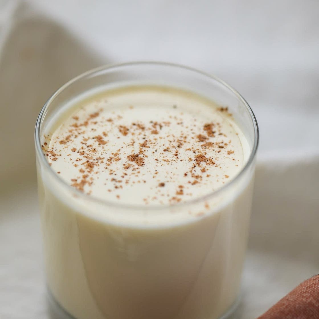 Easy EggNog “ not spiked “ 