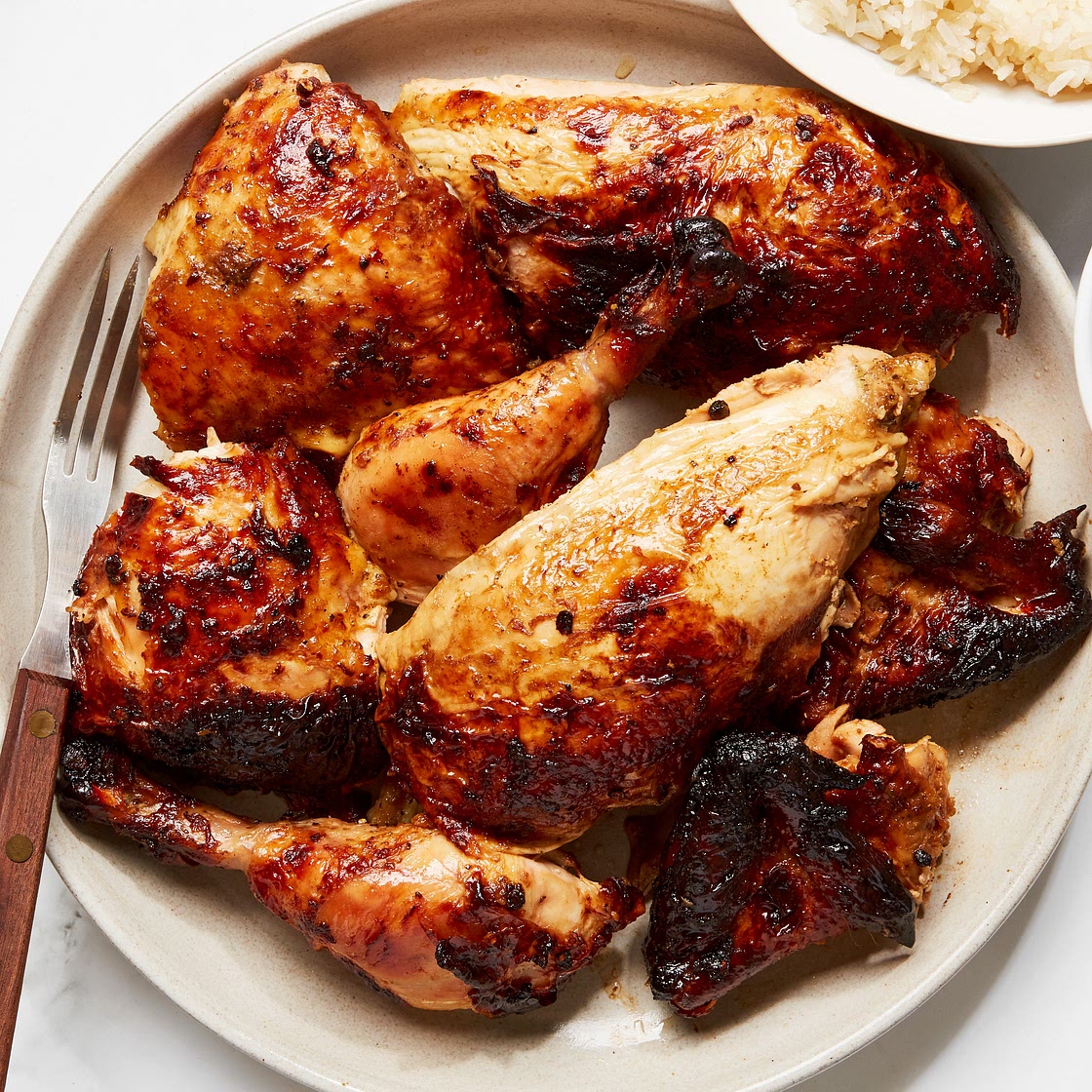 Black Pepper Roasted Chicken