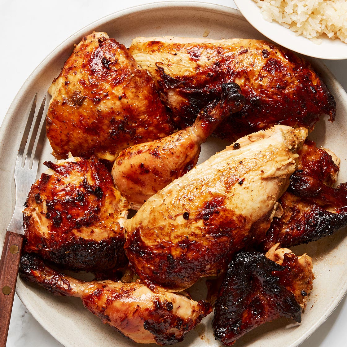 Black Pepper Roasted Chicken