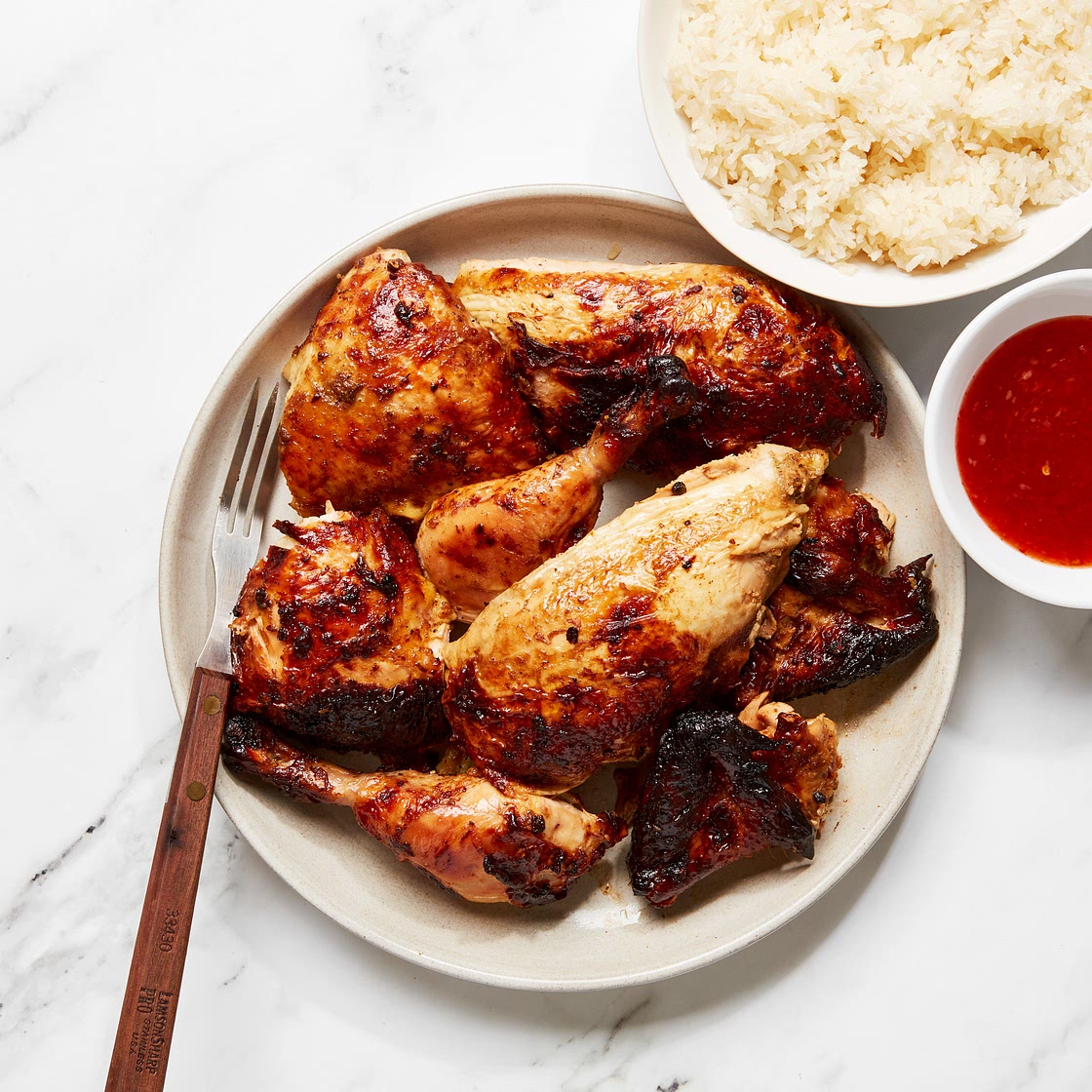Black Pepper Roasted Chicken