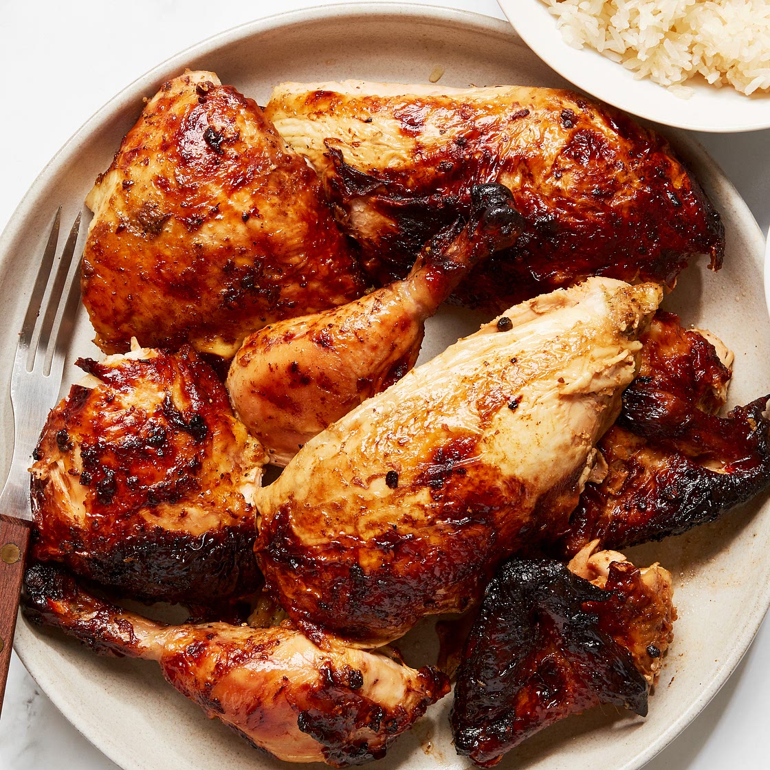 Black Pepper Roasted Chicken