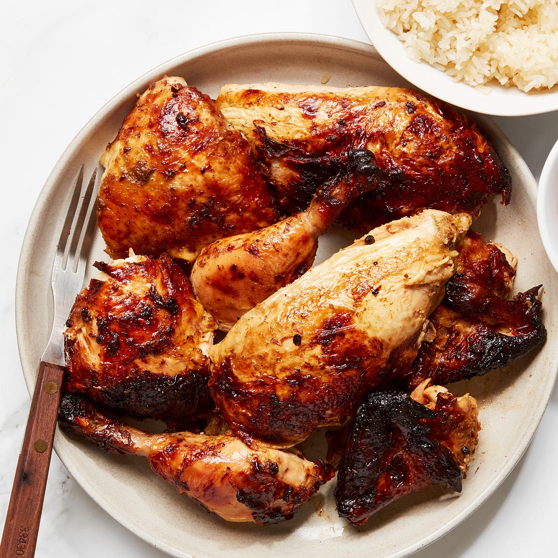 Black Pepper Roasted Chicken