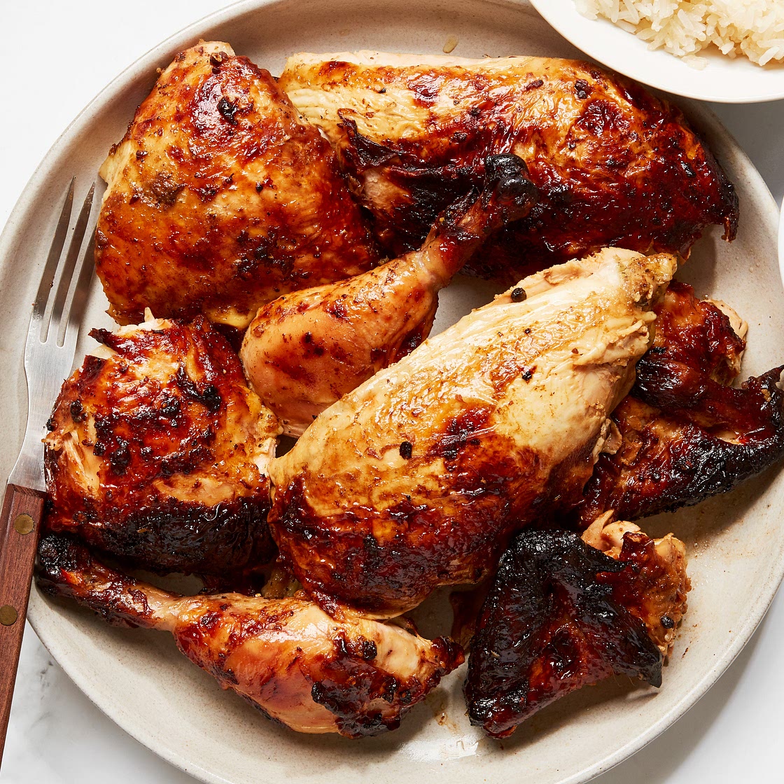 Black Pepper Roasted Chicken